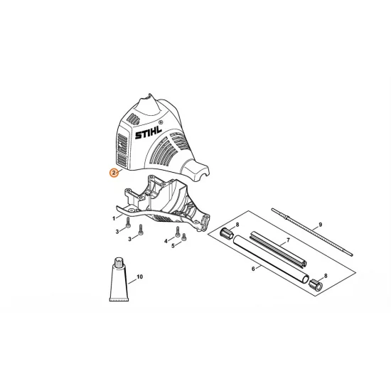 STIHL  Pokrywa 4140 084 0905